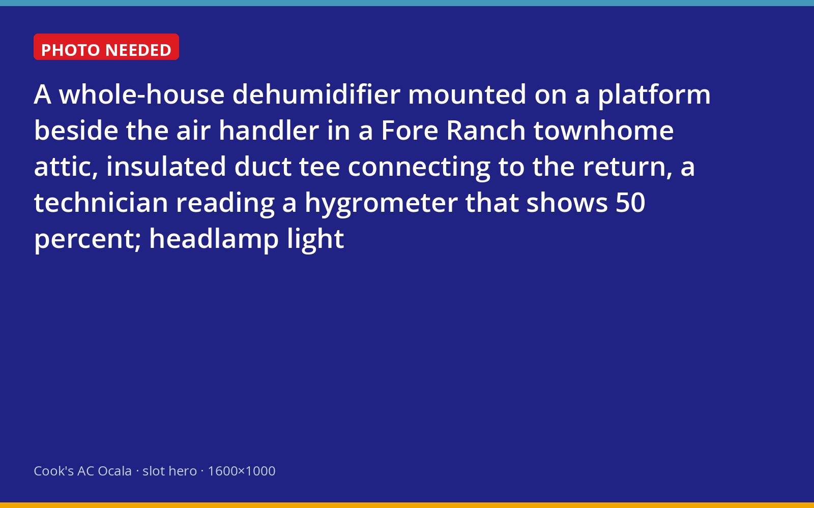 Whole-house dehumidifier installed beside an attic air handler in a Fore Ranch townhome
